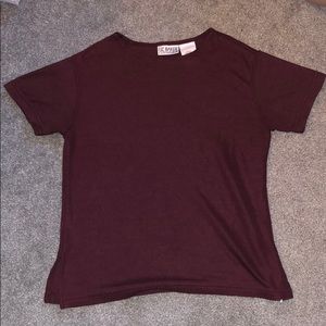 Soft Maroon T